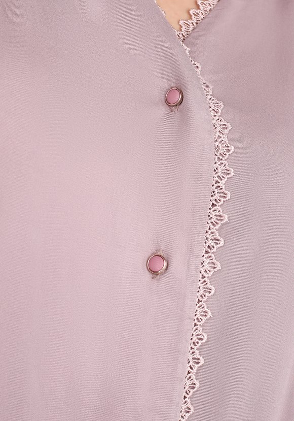 Блуза с V-образным вырезом и кружевом шир.  580, рис. 8