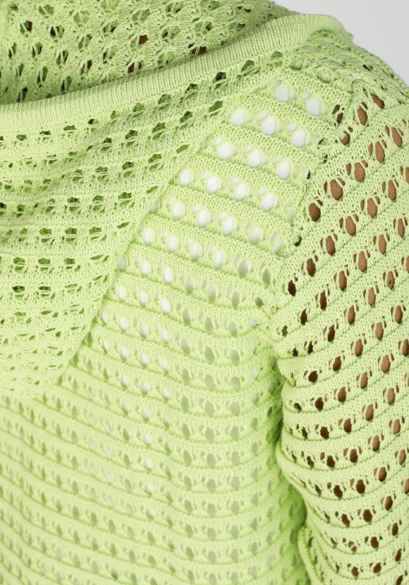 Кардиган вязаный с капюшоном на молнии шир.  580, рис. 24