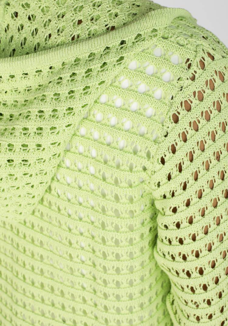 Кардиган вязаный с капюшоном на молнии шир.  750, рис. 24