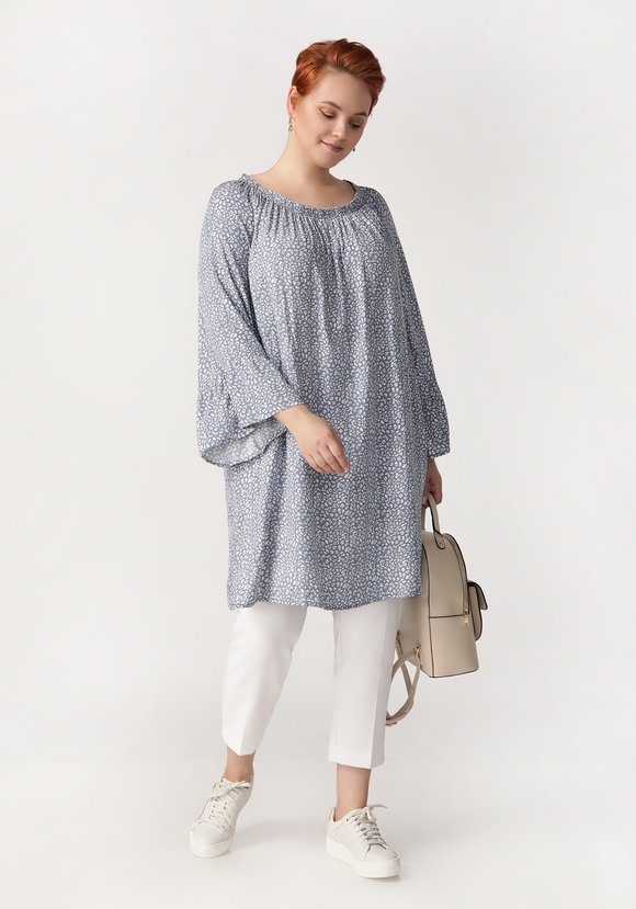 Туника Нежный шелест шир.  580, рис. 5