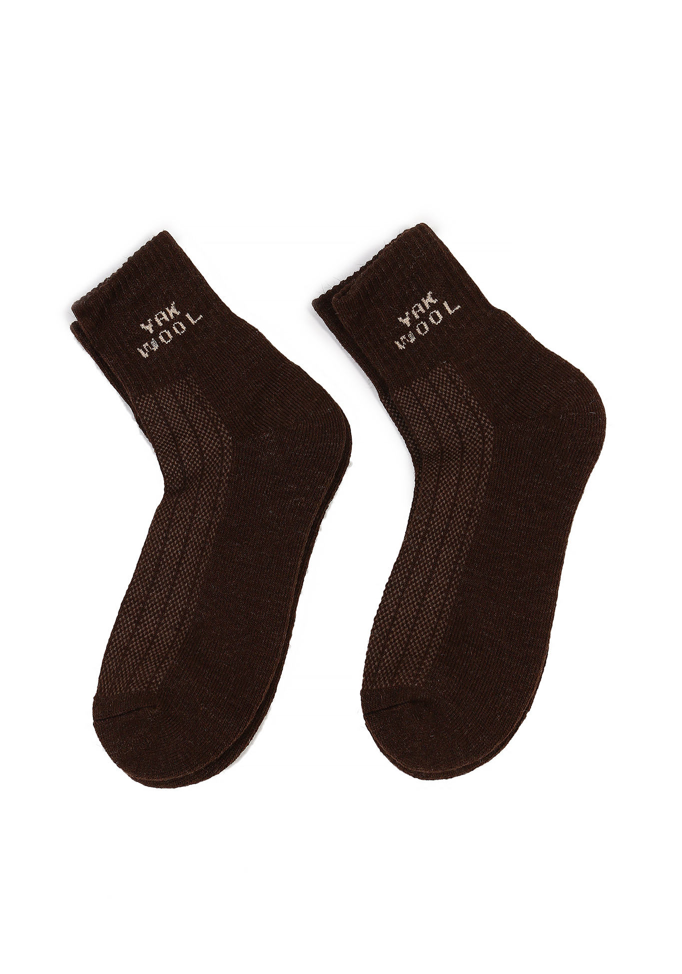 Носки из шерсти яка, 2 шт Центр Доктор, цвет коричневый, размер 36-37 (23)