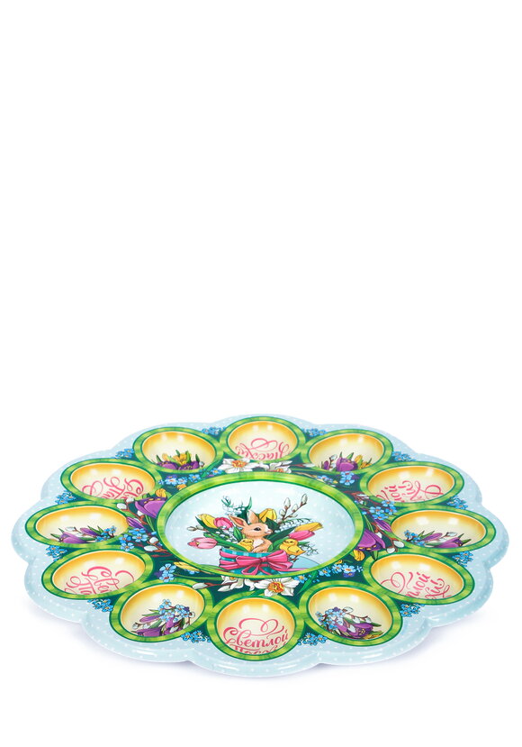 Пасхальные подставки на 12 яиц и кулич, 2 шт. шир.  580, рис. 23