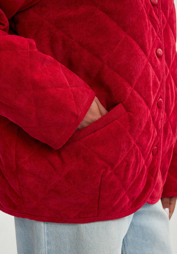 Жакет вельветовый с контрастным подкладом шир.  580, рис. 42