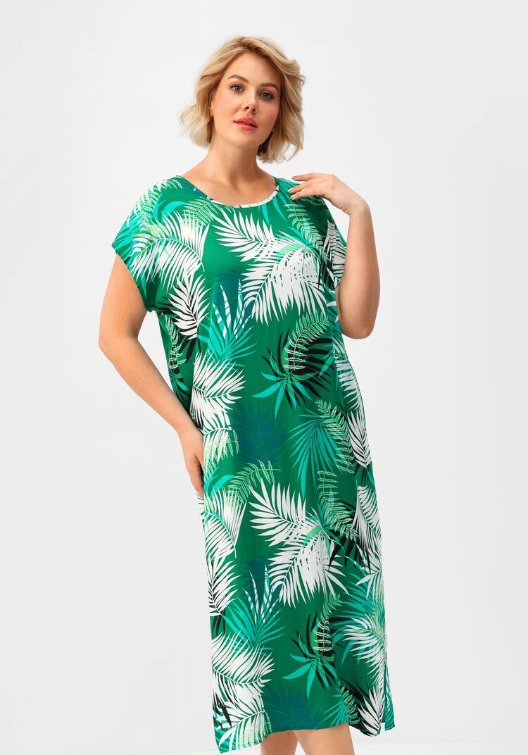 Платье прямого кроя оверсайз шир.  750, рис. 21