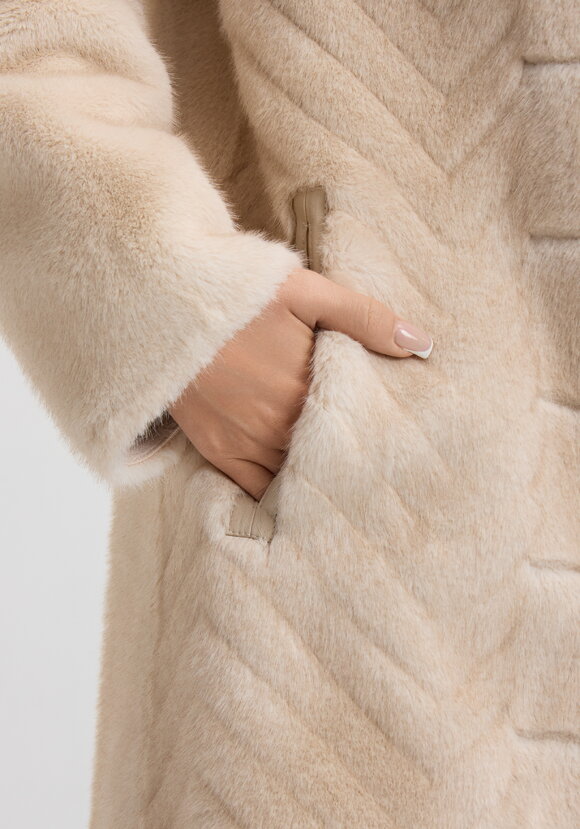 Шуба двухсторонняя Грейс шир.  580, рис. 7