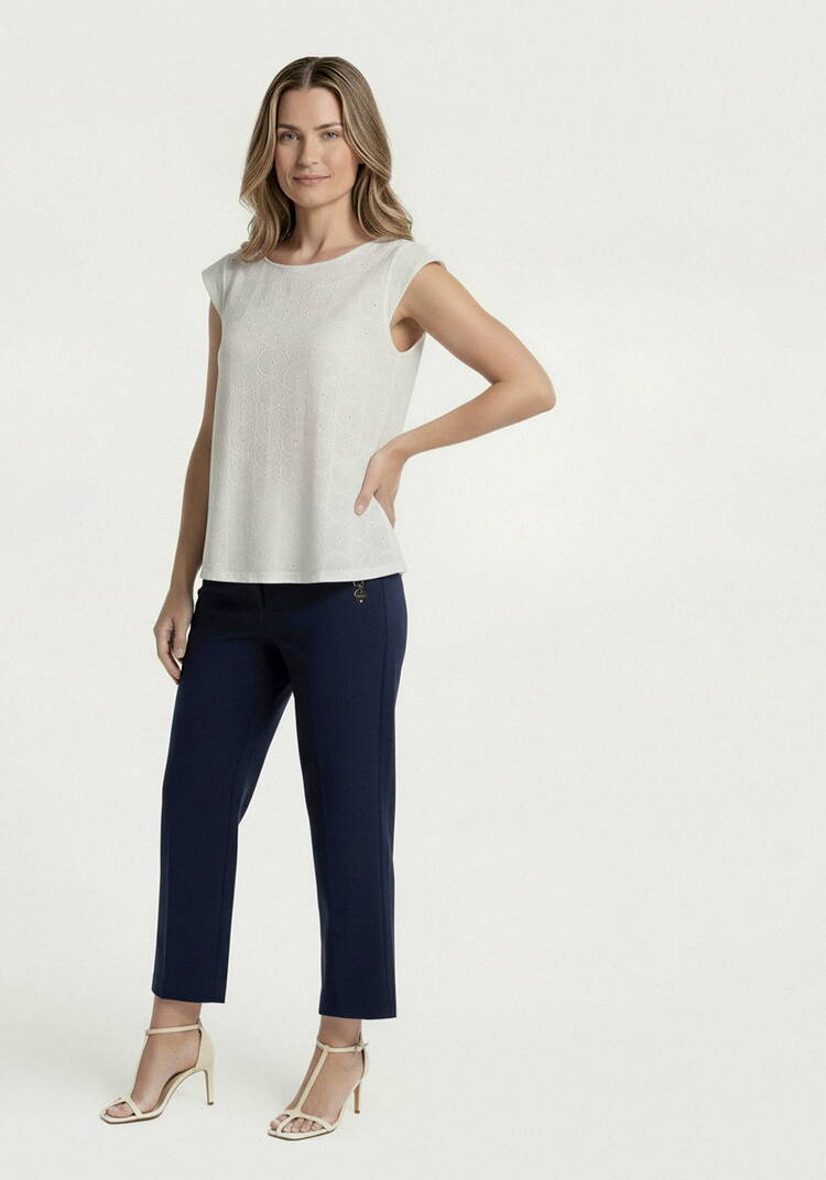 Брюки из льна Амальтия шир.  750, рис. 1