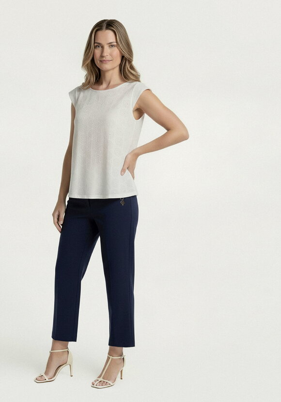 Брюки из льна Амальтия шир.  580, рис. 1