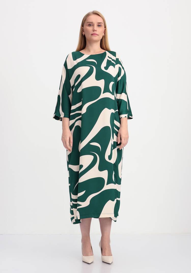 Платье свободного кроя Хорошее настроение шир.  750, рис. 10