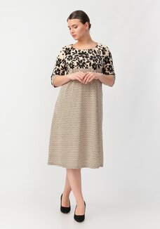 Платье Горох с принтом