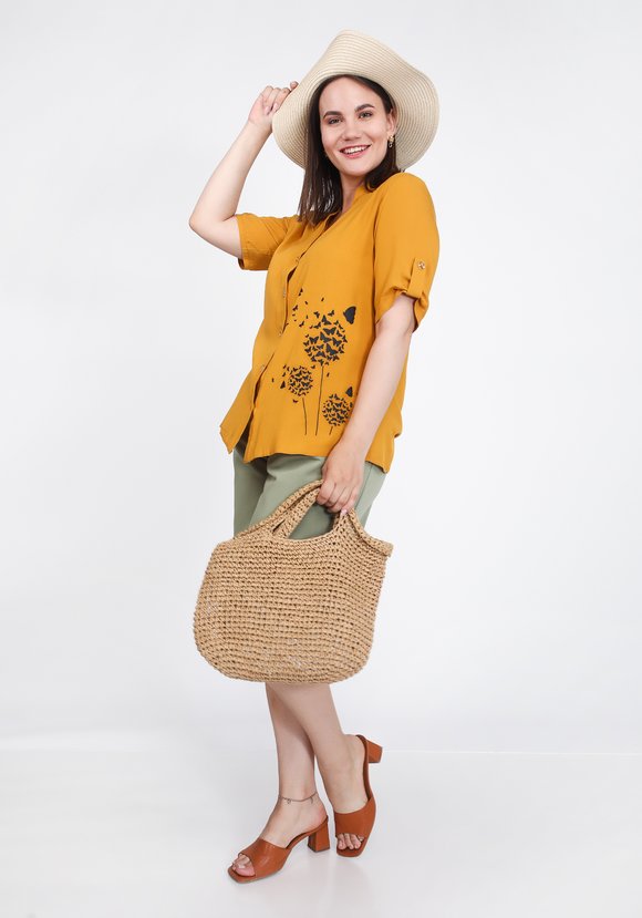 Блуза Порхающий образ шир.  580, рис. 8