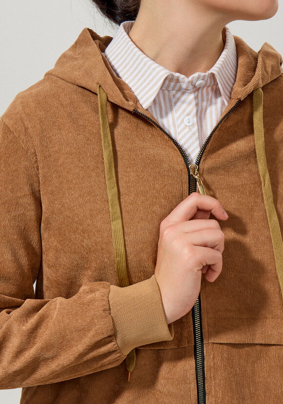 Толстовка вельветовая на молнии шир.  580, рис. 4