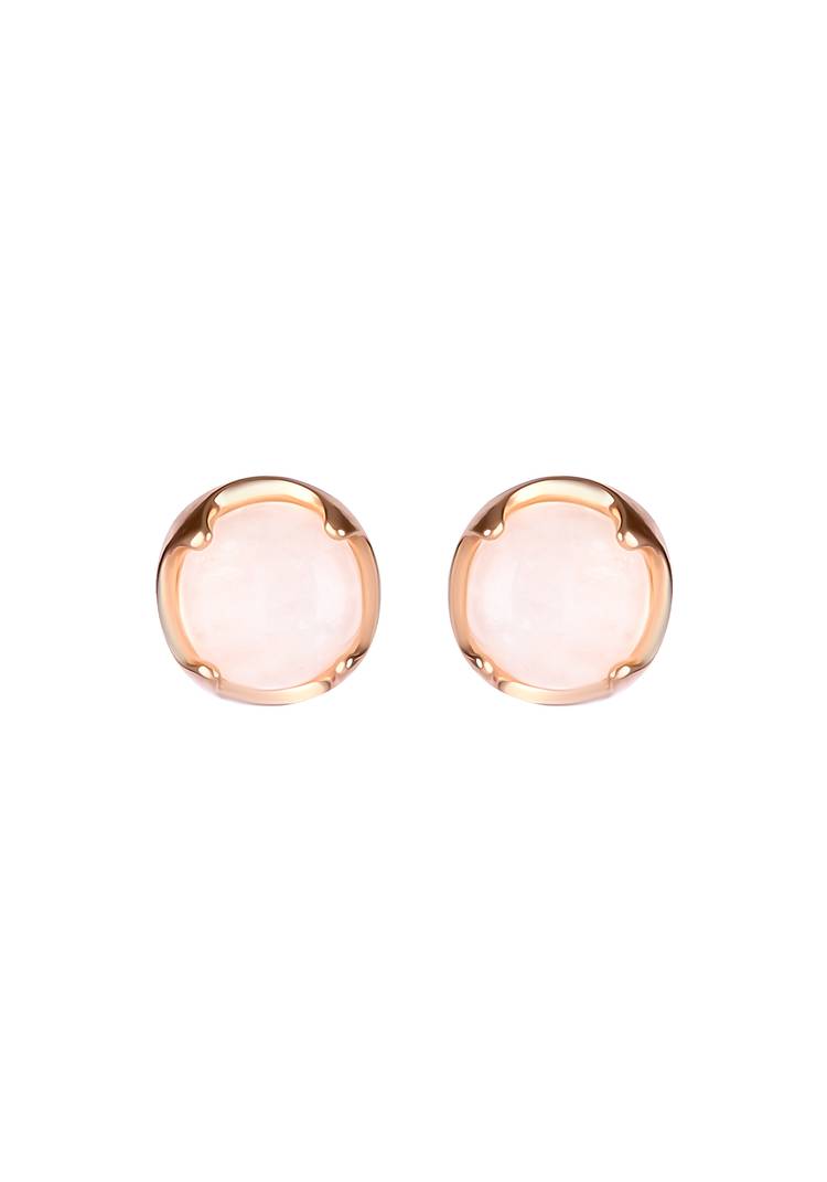 Серебряные серьги Сияние луны шир.  750, рис. 1