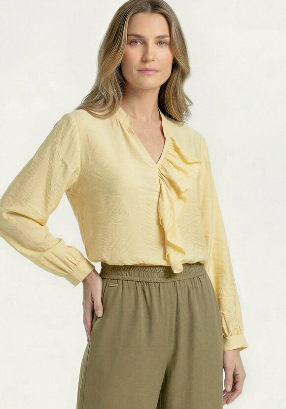 Блуза с рюшей Эрика шир.  580, рис. 5