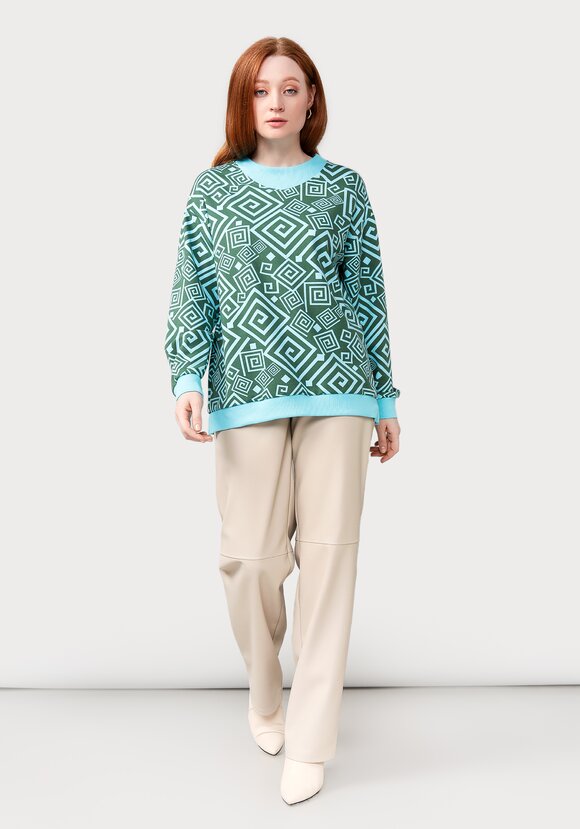 Джемпер из трикотажной ткани шир.  580, рис. 2