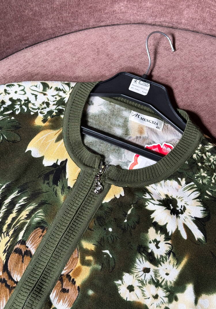 Кардиган с бабочками Resale шир.  750, рис. 2