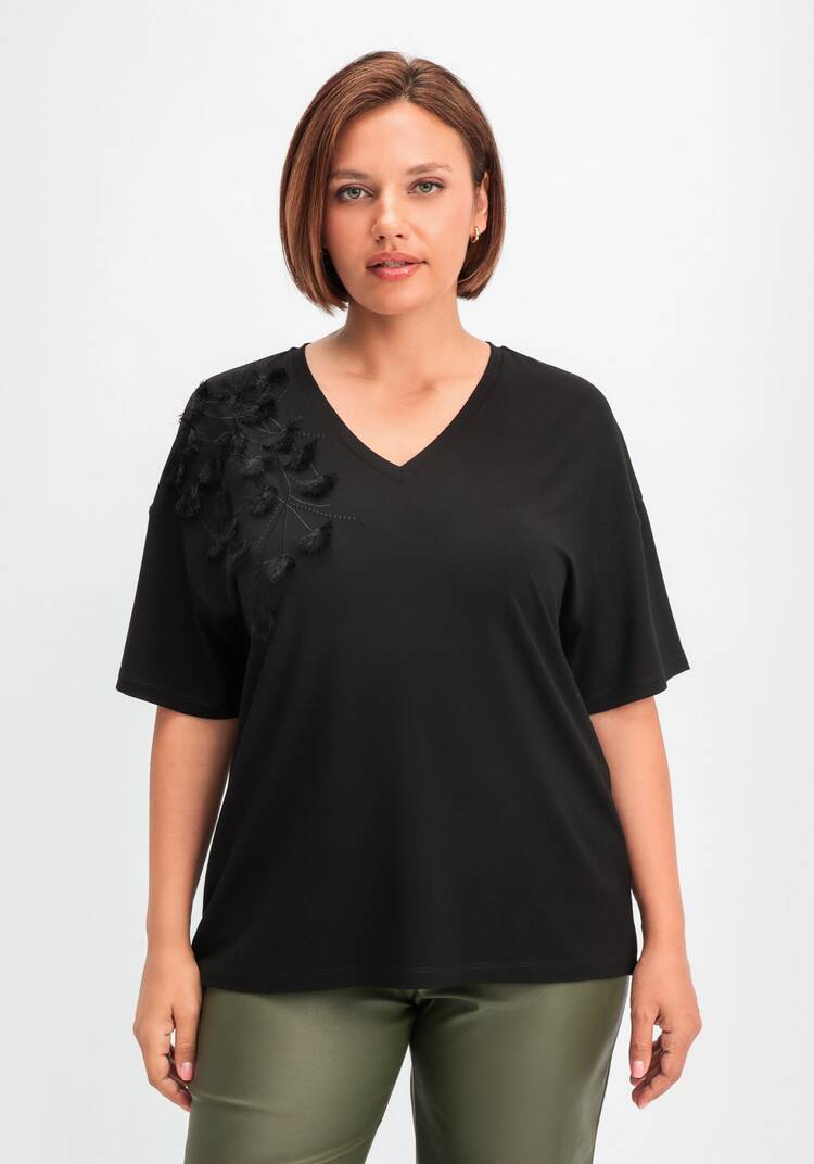 Футболка с объемным рисунком шир.  750, рис. 4