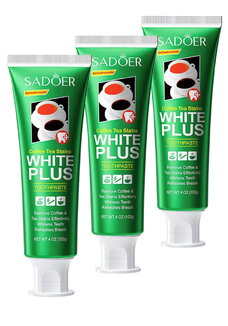 Отбеливающая зубная паста от налета