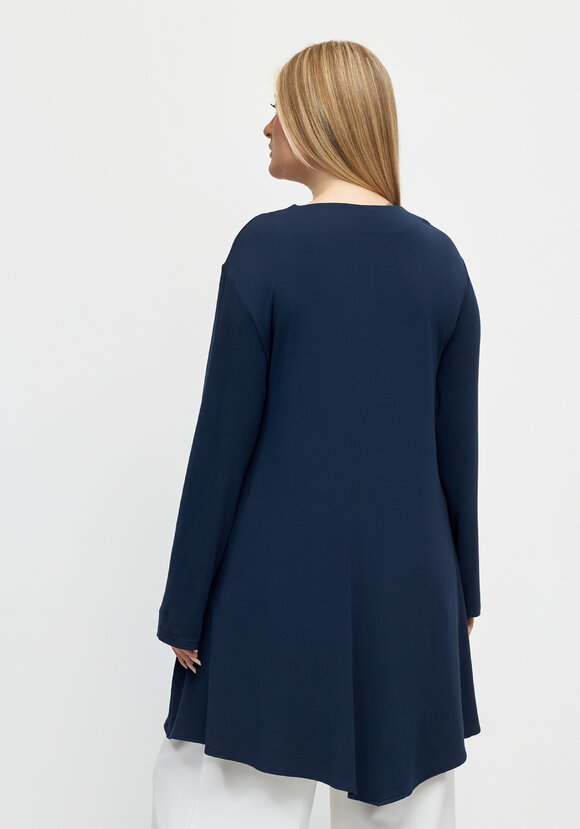 Туника свободного силуэта с втачным рукавом шир.  580, рис. 3