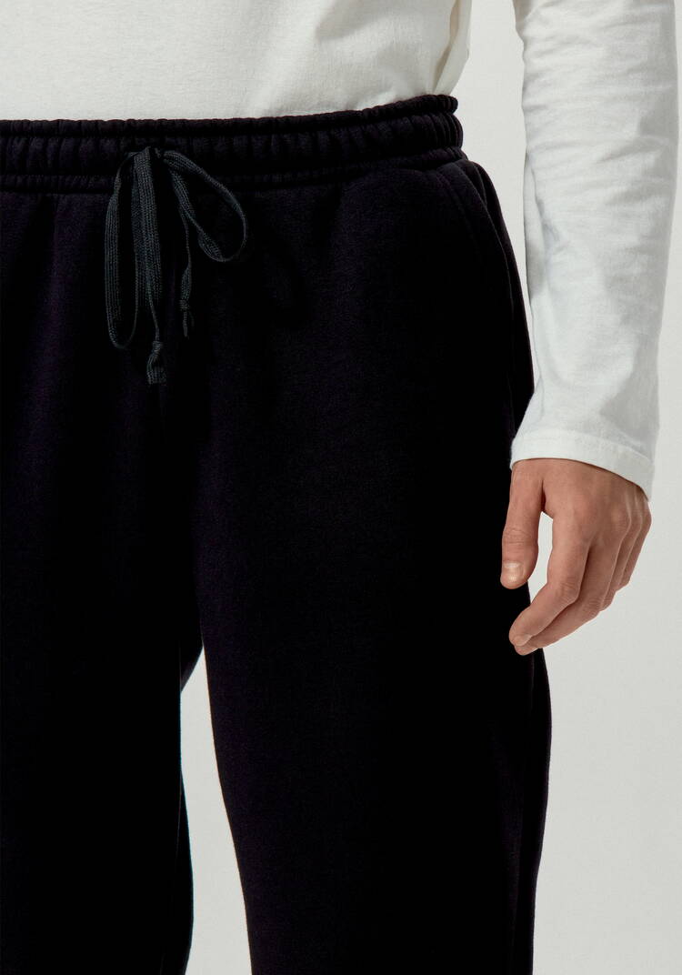 Брюки утеплённые из футера на резинке шир.  750, рис. 5