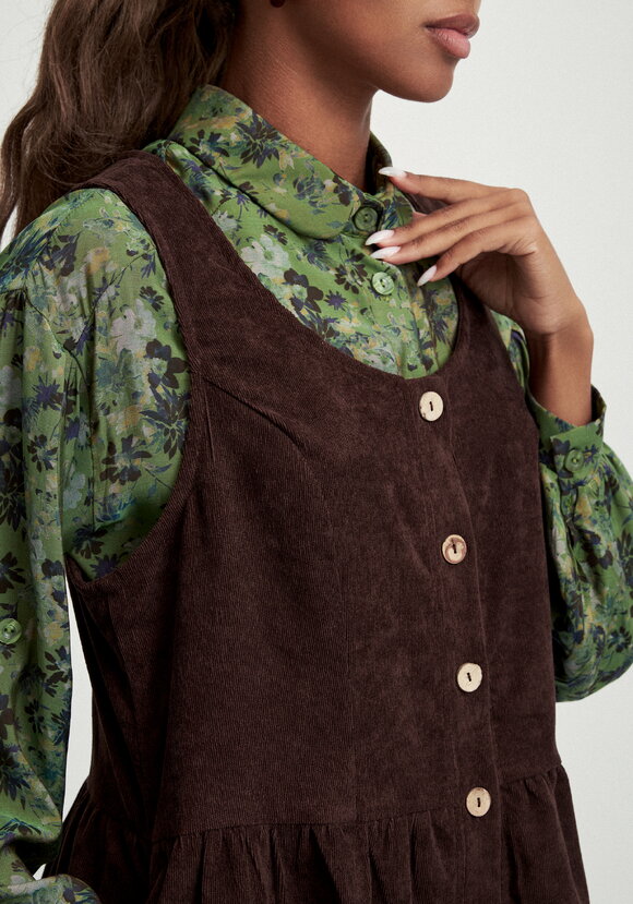 Сарафан со сборкой на талии шир.  580, рис. 23