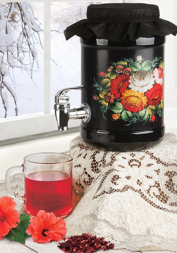 Набор Рубиновый гриб + банка с дозатором шир.  580, рис. 1