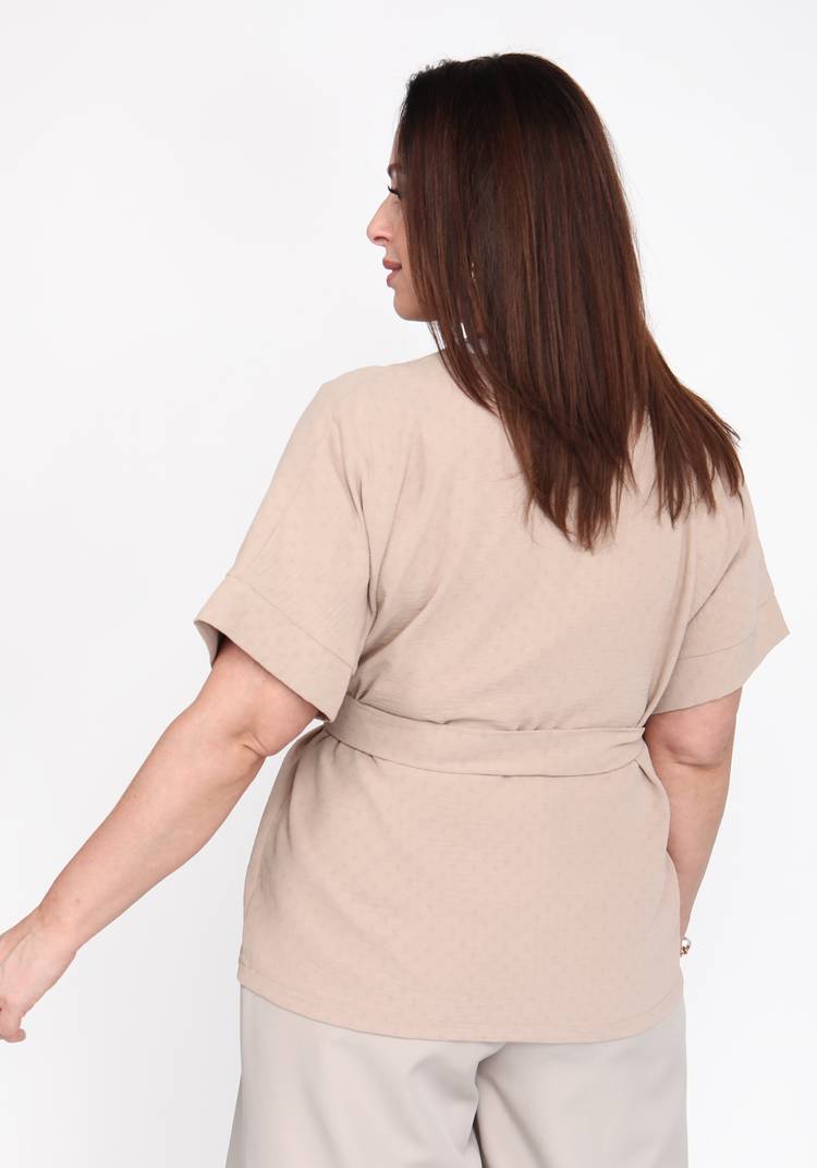 Блуза-кимоно с поясом шир.  750, рис. 10