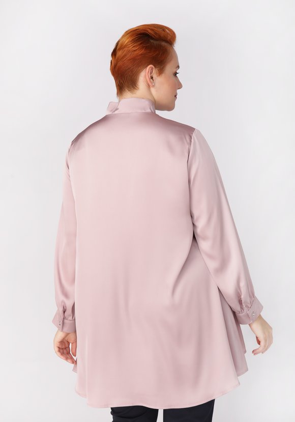 Блуза с воланом по низу шир.  580, рис. 6