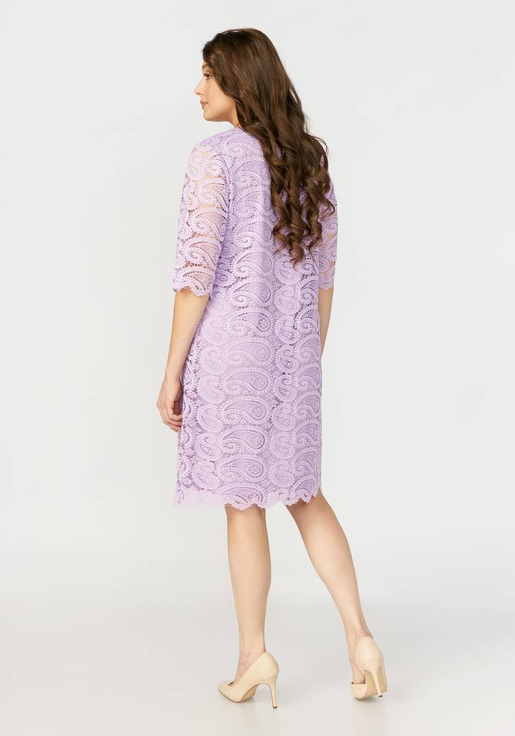 Платье миди кружевное шир.  750, рис. 15