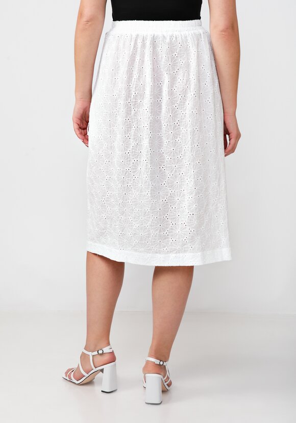 Юбка из шитья с разрезом шир.  580, рис. 16