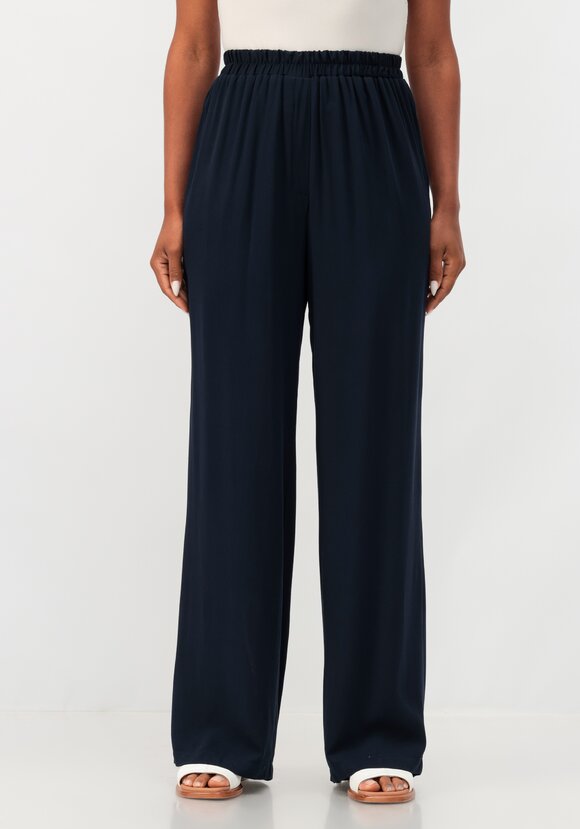 Брюки на резинке свободного силуэта шир.  580, рис. 4