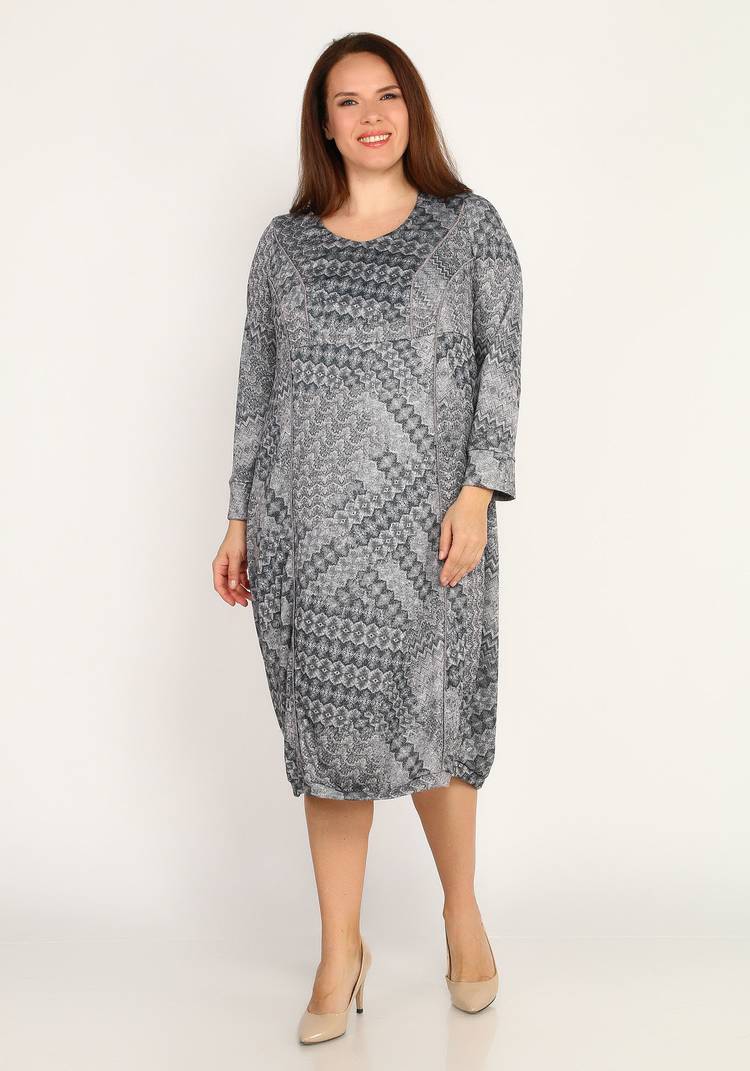 Платье с рельефами шир.  750, рис. 1