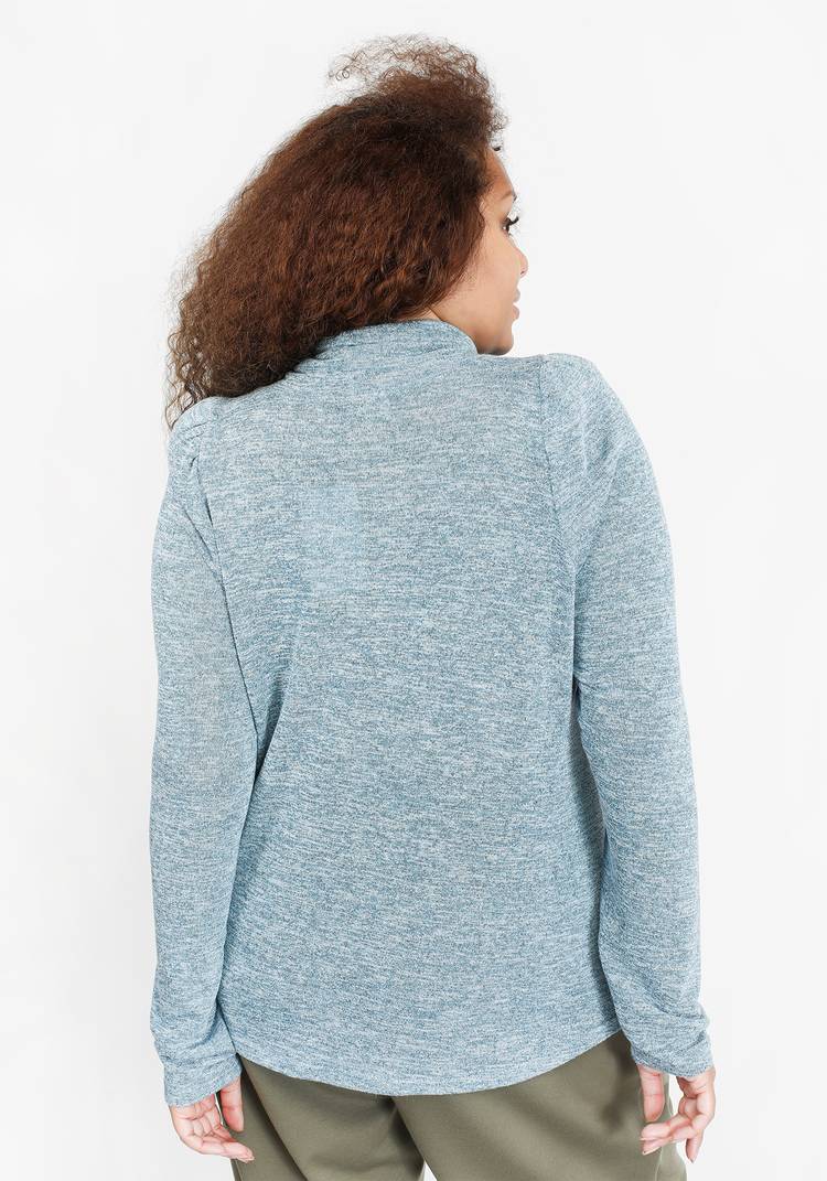 Водолазка со сборкой на плече шир.  750, рис. 5