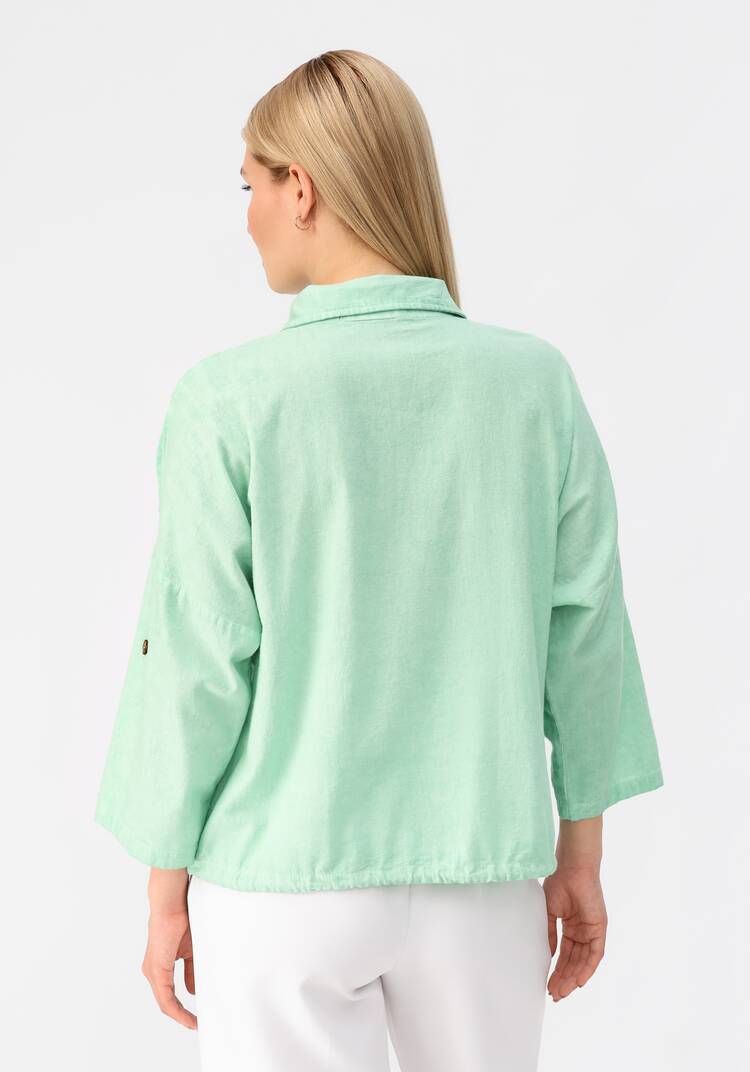 Рубашка с отложным воротником шир.  750, рис. 8