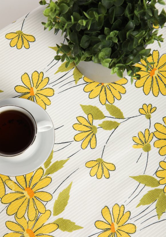 Скатерть для кухни с пропиткой Блумен шир.  580, рис. 2