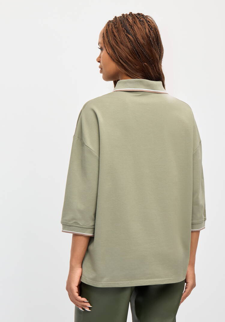 Футболка-поло с нагрудным карманом шир.  750, рис. 9