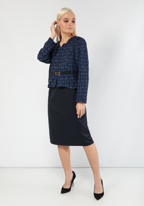 Платье с имитацией пиджака Барбара