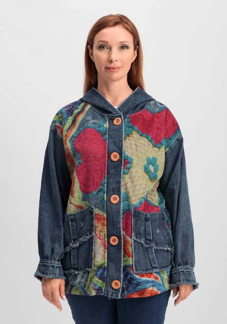 Джинсовая куртка Райли шир.  750, рис. 4