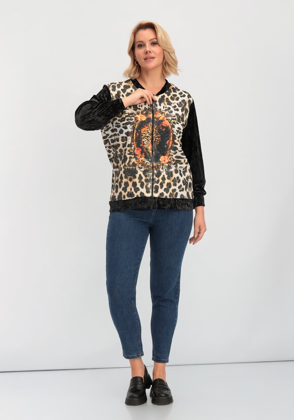 Бомбер Леопард шир.  580, рис. 7