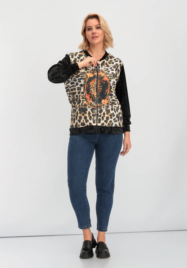 Бомбер Леопард шир.  750, рис. 7