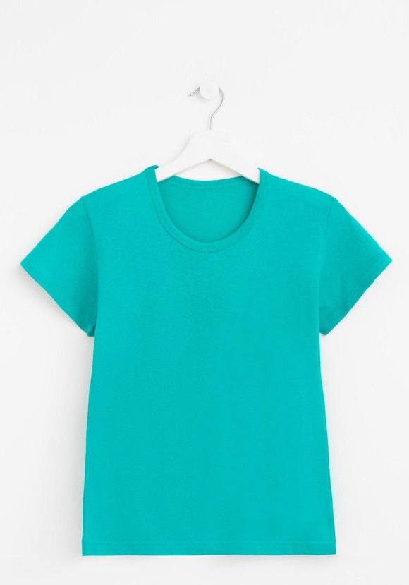 Футболка женская однотонная шир.  580, рис. 2