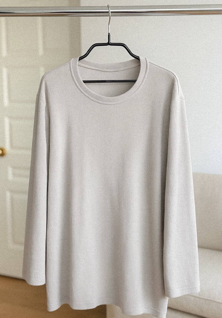 Лонгслив с круглым вырезом Аманда  Resale шир.  750, рис. 1