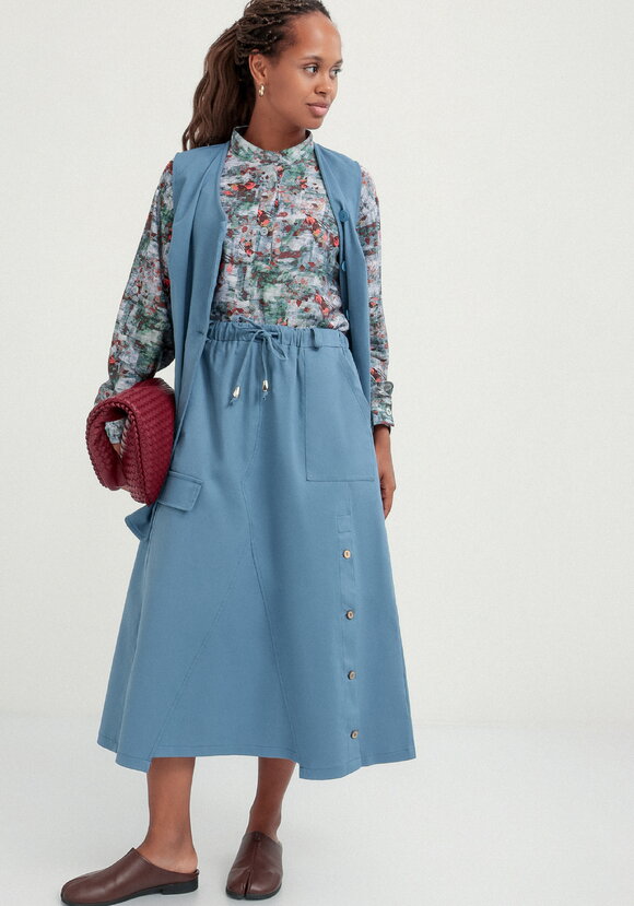 Юбка асимметричная на кулиске шир.  580, рис. 1