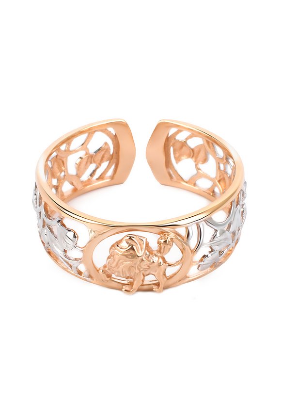 Серебряное кольцо, Знак Зодиака шир.  580, рис. 5