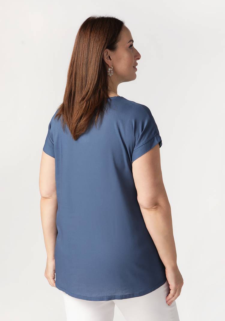 Туника Удивительные цветы шир.  750, рис. 9