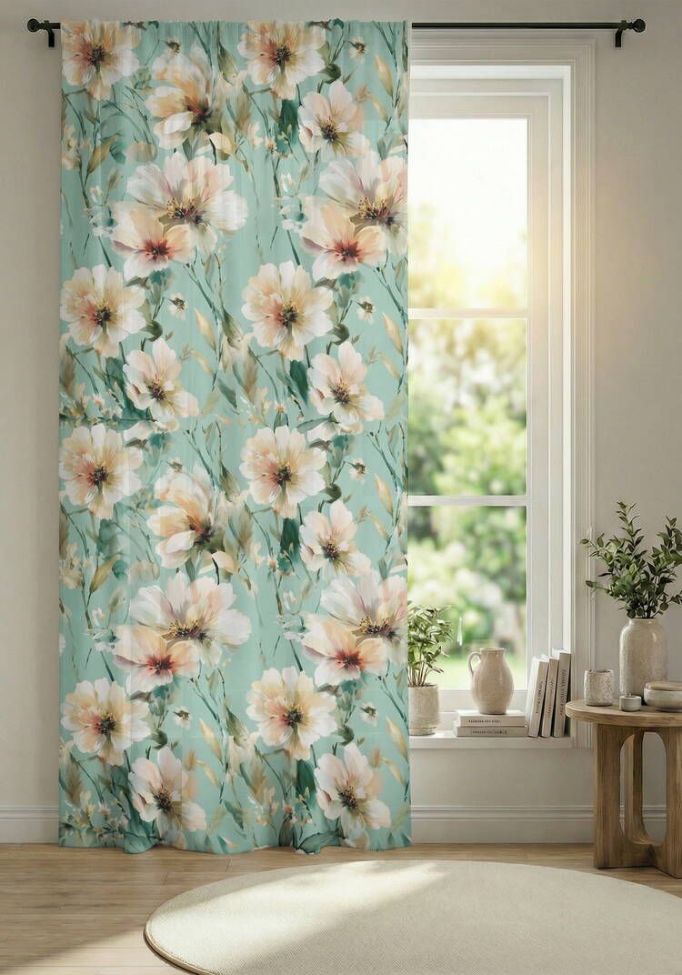 Тюль Весеннее настроение шир.  750, рис. 18