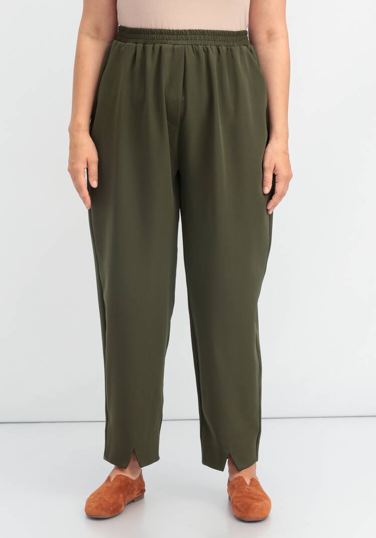 Брюки-бананы с разрезами шир.  750, рис. 4