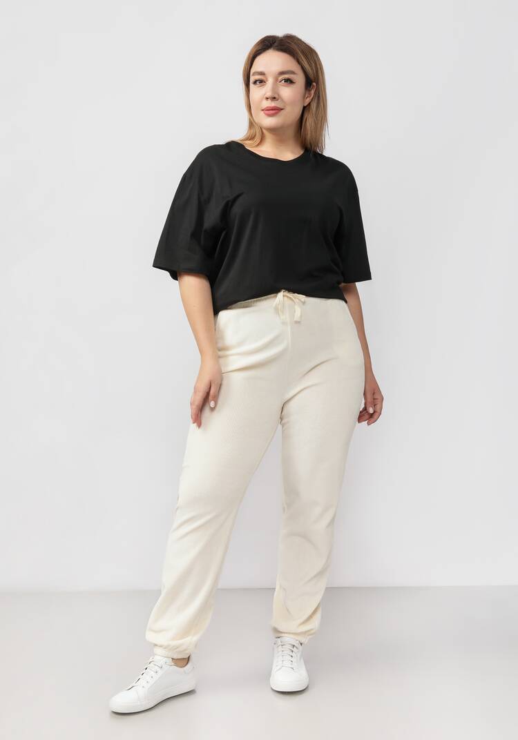 Брюки женские джоггеры шир.  750, рис. 8