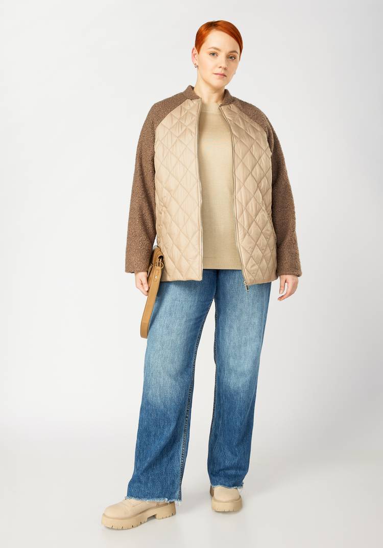 Куртка комбинированная на молнии шир.  750, рис. 3