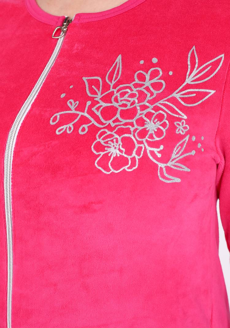 Халат женский  Велюр шир.  750, рис. 6