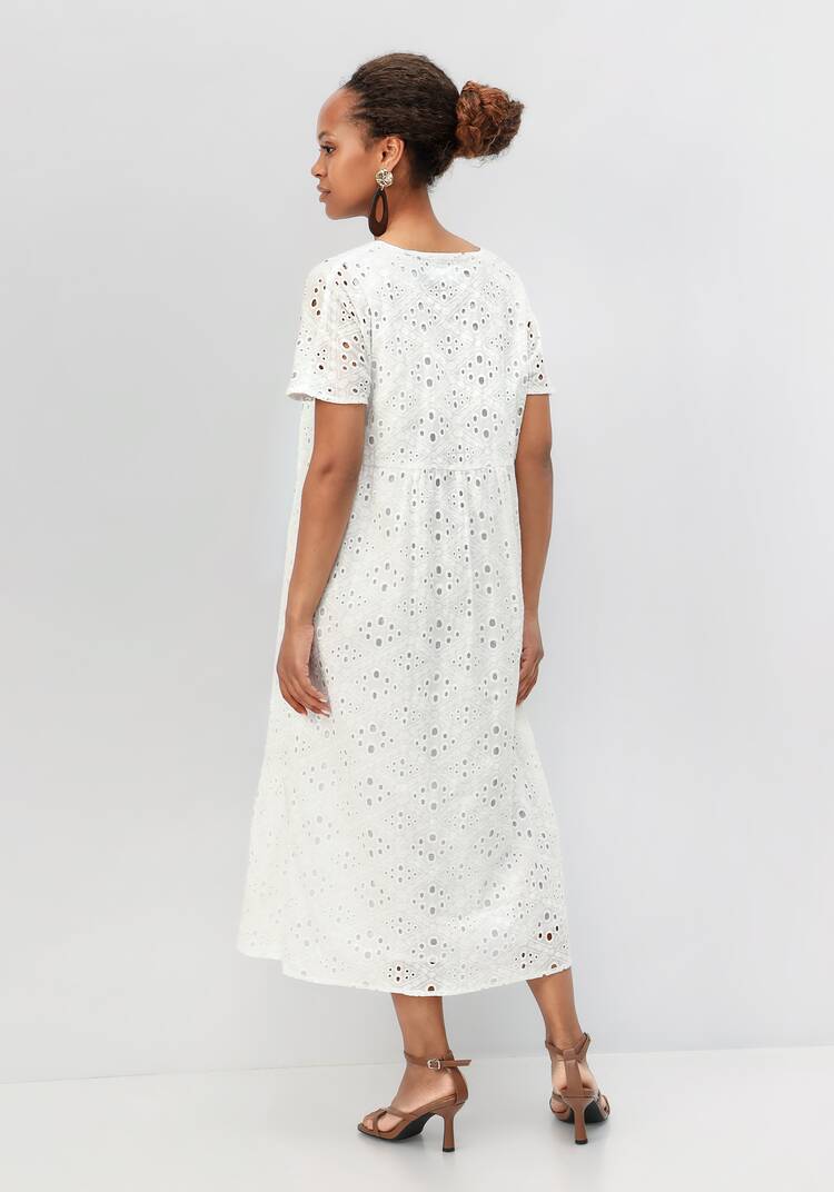 Платье ажурное с воланом шир.  750, рис. 11